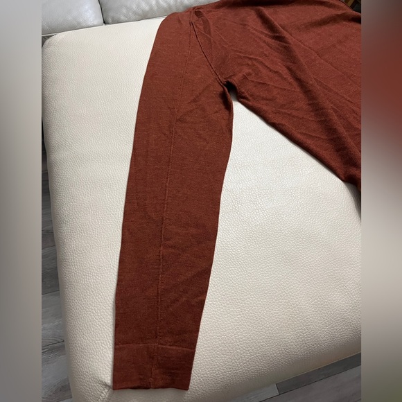 NWT - Good Man Brand Men’s 100% Extra Fine Merino Wool MVP V-Notch Sweater - L - Picture 7 of 12